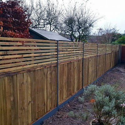 Fencing, fence, feather board, fence panel