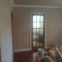 Architrave and skirting installation