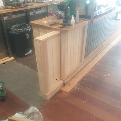 Bar and shop fitting