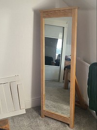 Oak mirror build