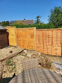 New fence, fencing repairs, fence panels